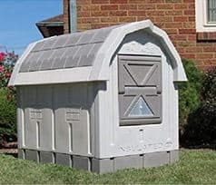 Dog Houses - Outdoor Dog Houses-ASL Solutions Deluxe Insulated Dog Palace with Floor Heater - dogspeaking.com